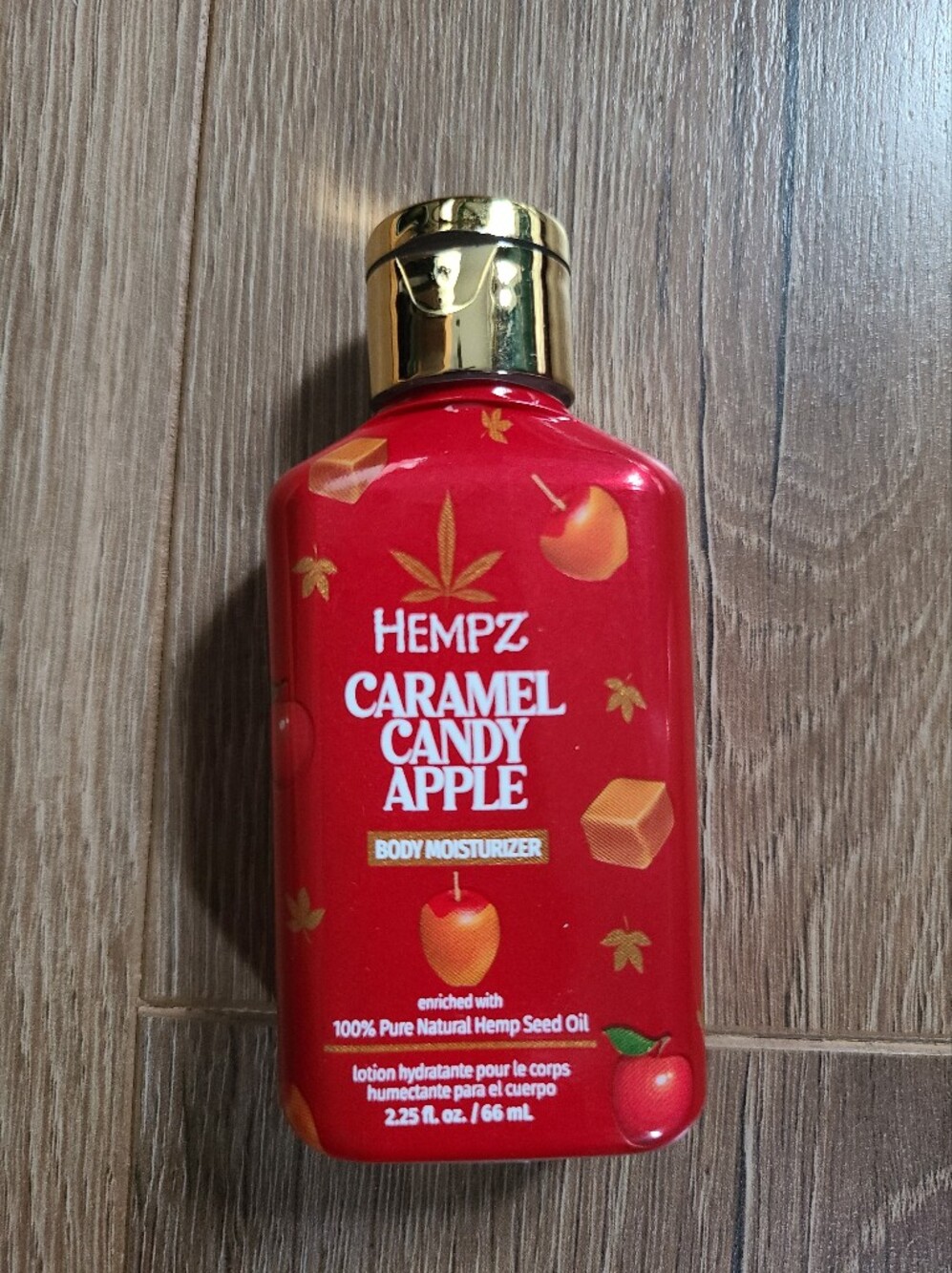 New Hempz Caramel Candy Apple Body Moisturizer Lotion MINI autumn Fall Halloween